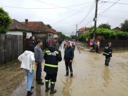 Besuch des Kreispräsidenten, Ion Dumitrel, in Aiud anlässlich der Sitzung des Katastropheneinsatzkomitees (Foto: Kreis Alba)